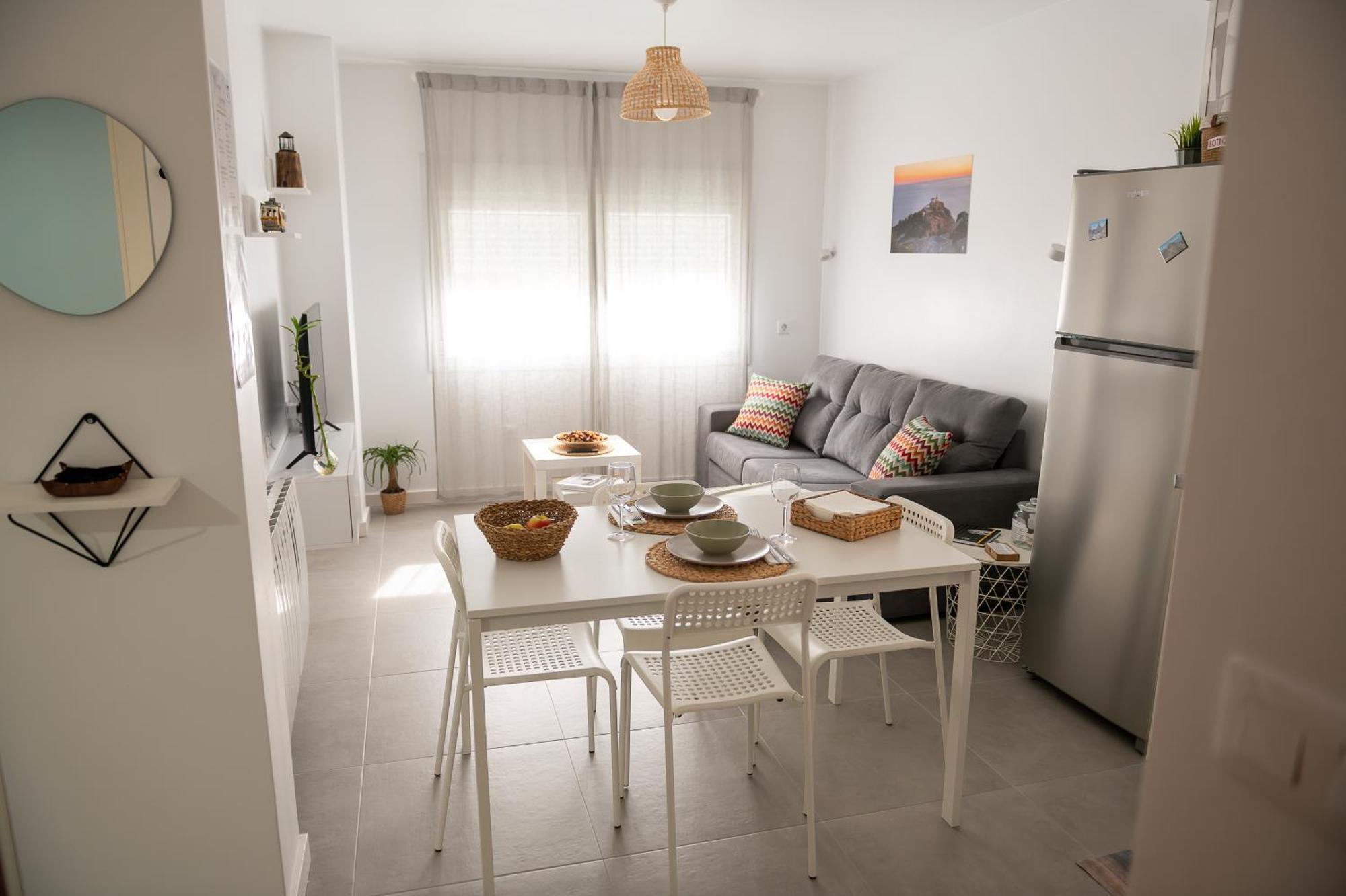 Apartamento O Tranvia En El Centro De Финистерре Экстерьер фото